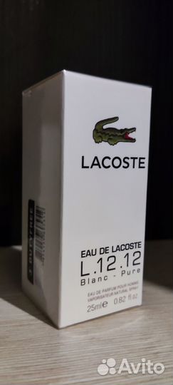 Парфюм Lacoste L.12.12 Blanc тестер