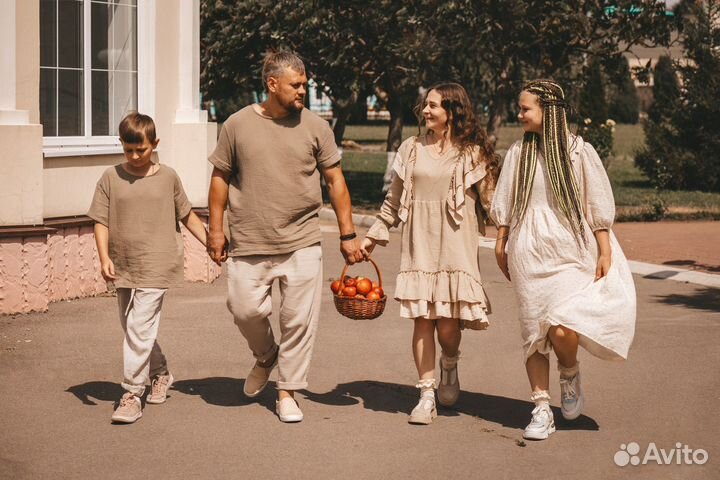 Платье из муслина