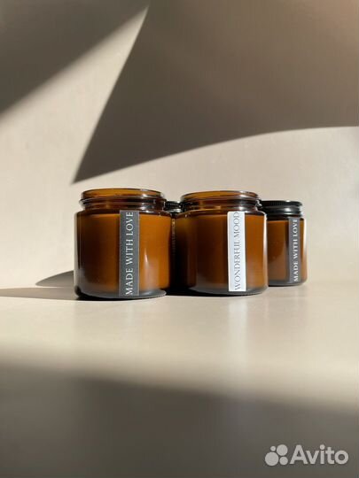 Соевая свеча 100 мл