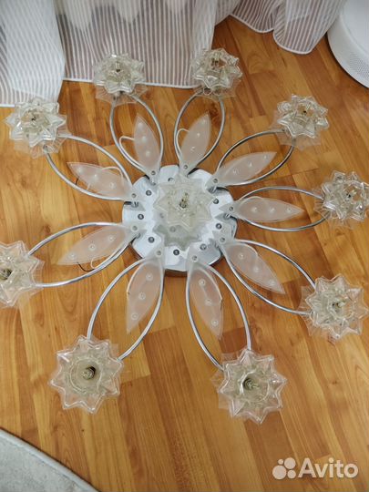 Люстра потолочная бу