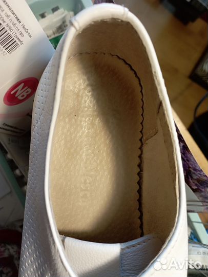 Ботинки кеды белые женские 37