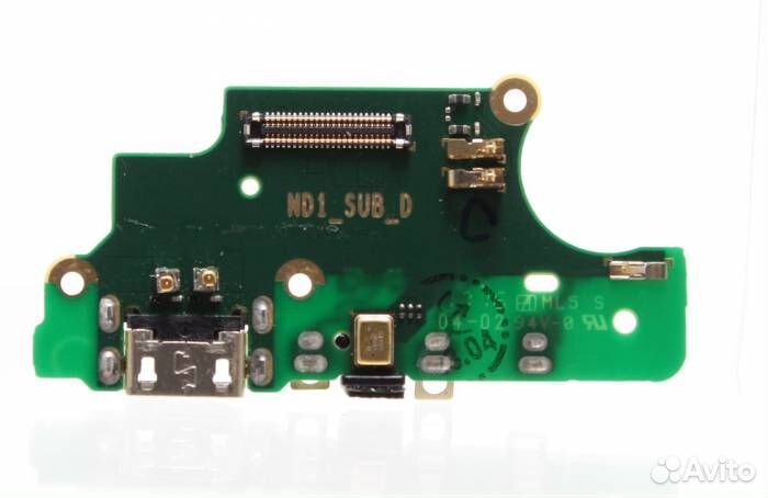 Шлейф Nokia 5 (плата) + Разъем зарядки + Микрофон