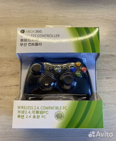 Геймпад xbox 360 проводной беспроводной