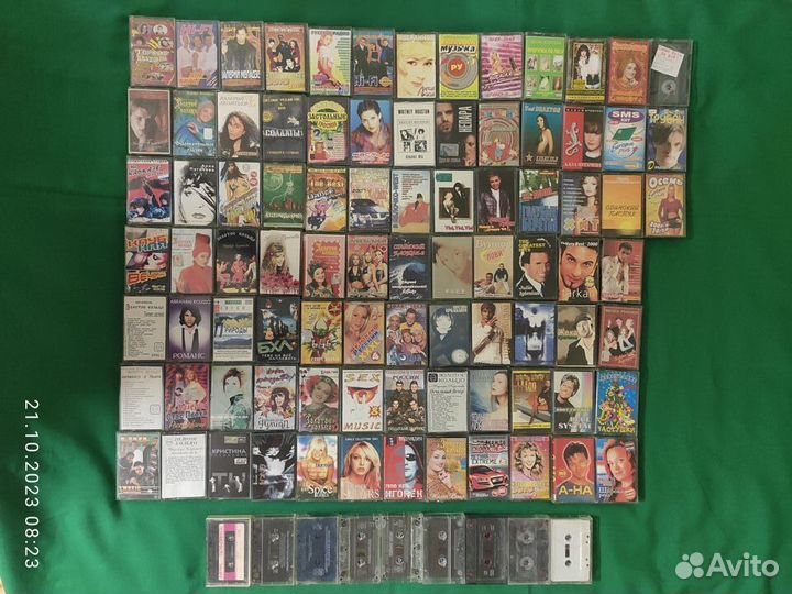 Записи на аудиокассетах кассетах