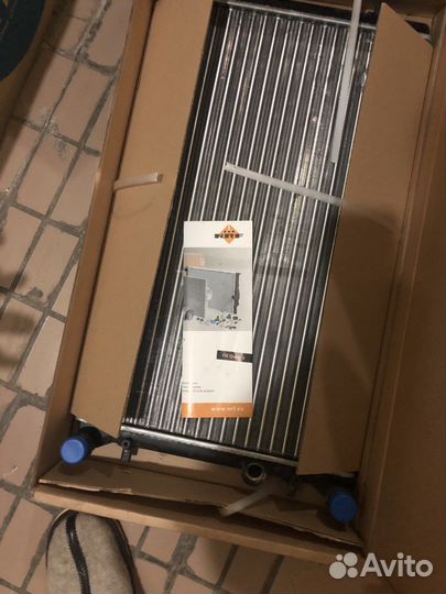 Радиатор с нюансом skoda octavia tour 1,8t