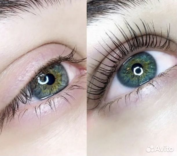 Ламинирование ресниц и бровей+ ботокс