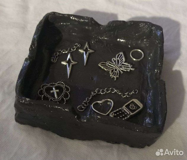 Пепельница из глины