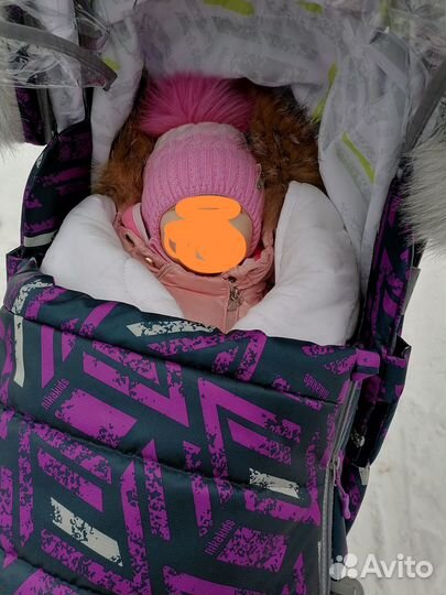 Детские санки коляска