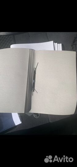 Скоросшиватели бумажные новые