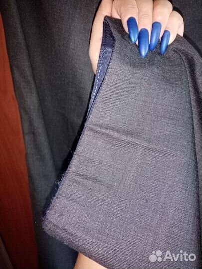 Брюки школьные на полного мальчика 152