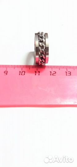 Серебряное кольцо, кольцо из нержав.стали