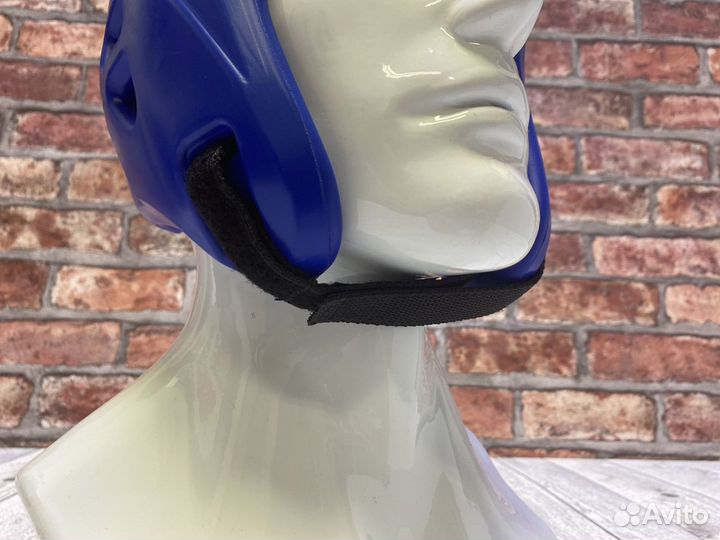 Шлем для кикбоксинга Adidas Wako - синий adikbhg5