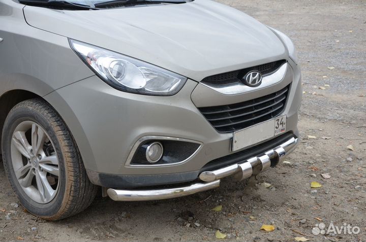 Защита переднего бампера Hyundai IX 35 G