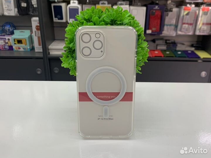 Чехол iPhone 12 pro max magsafe 01