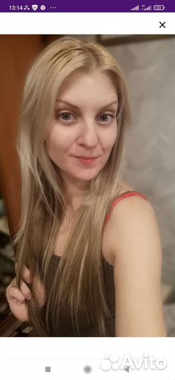 Волосы на заколках