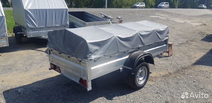 Прицеп легковой Атлант 2500х1300х300 С тентом 300