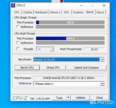 Процессор e5-2667v3