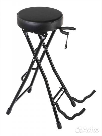 Стул гитариста, со стойкой для гитары, Foix(Новый)