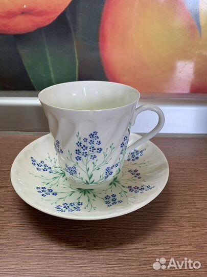 Чашка с блюдцем лфз