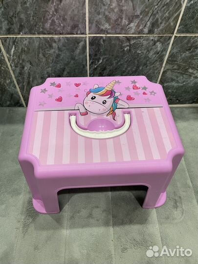 Детская подставка ступенька - табурет
