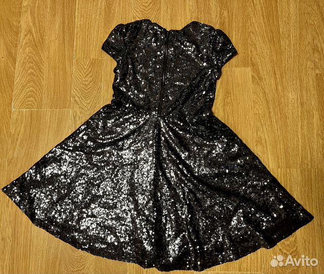 Платье acoola с пайетками на 146 см