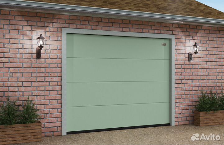 Секционные ворота