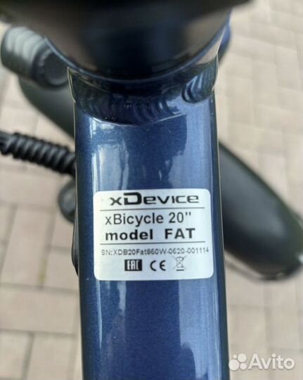 Электровелосипед xdevice 850W