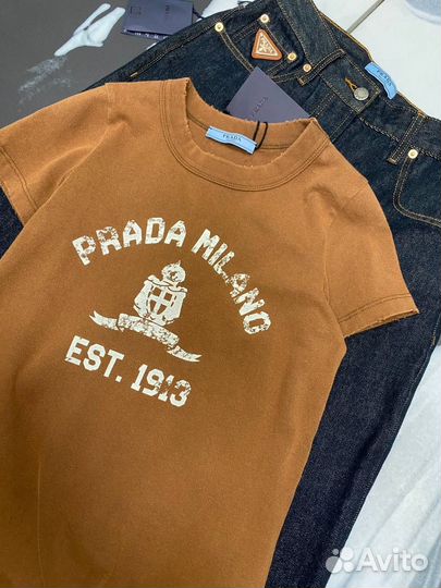 Футболка женская Prada премиум