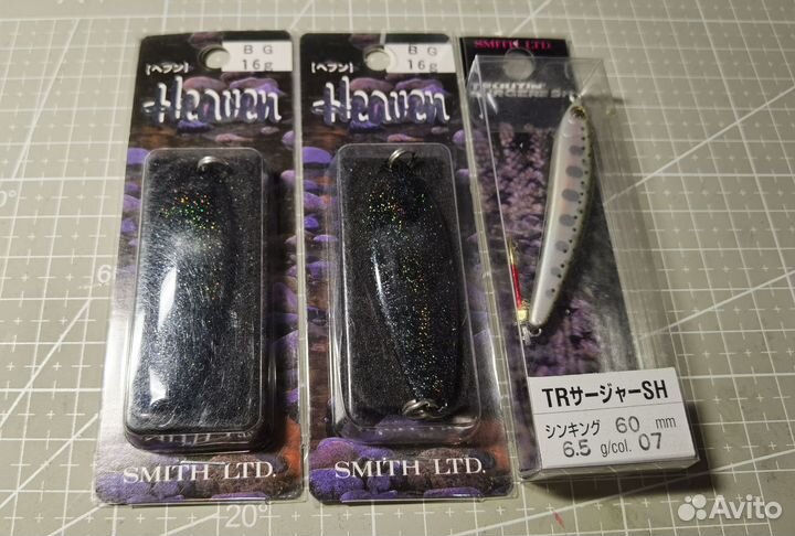 Smith колебалки, вертушки, стики, воблеры