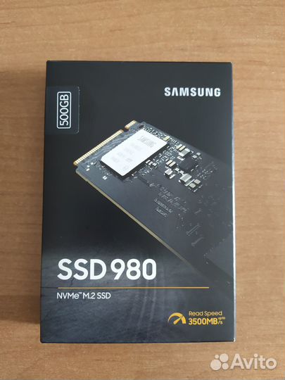 SSD Samsung 980 500 Гб M.2(новый)