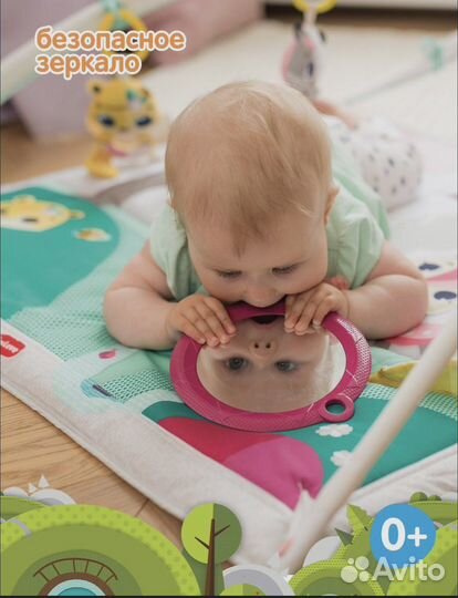 Развивающий коврик tiny love принцесса