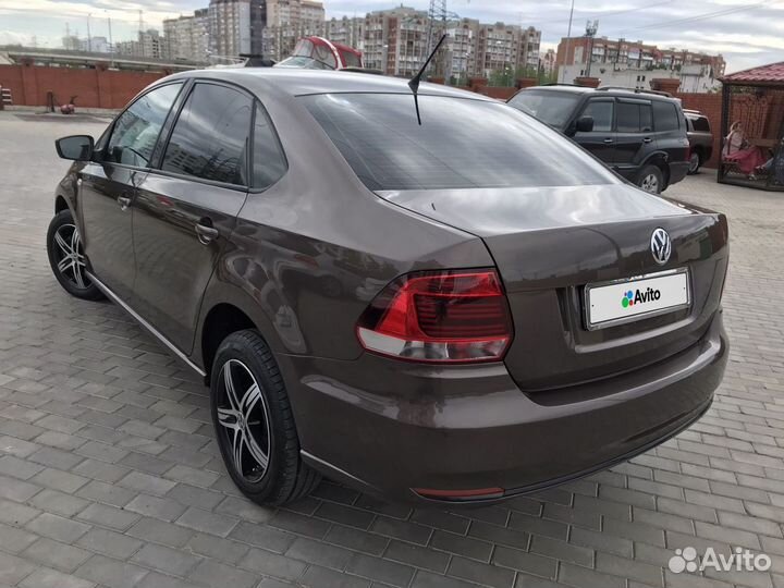 Volkswagen Polo 1.6 МТ, 2016, 80 000 км