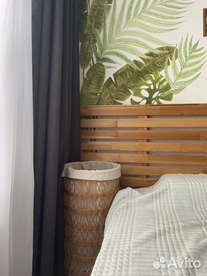 Корзина плетеная для белья