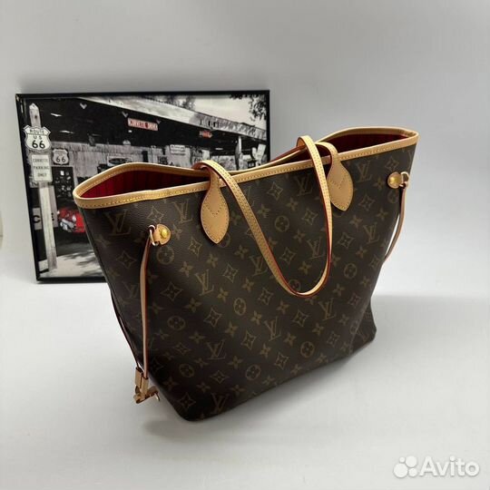 Сумка louis vuitton neverfull mm monogram