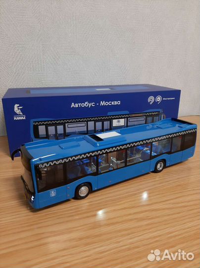 Модель автобуса 1:43 камаз мосгортранс