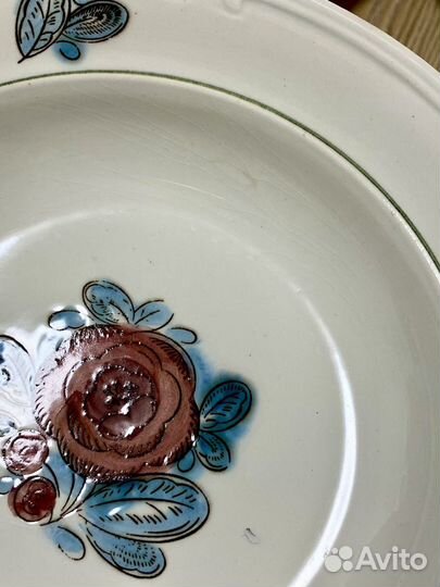 Тарелки глубокие Зик Конаково СССР