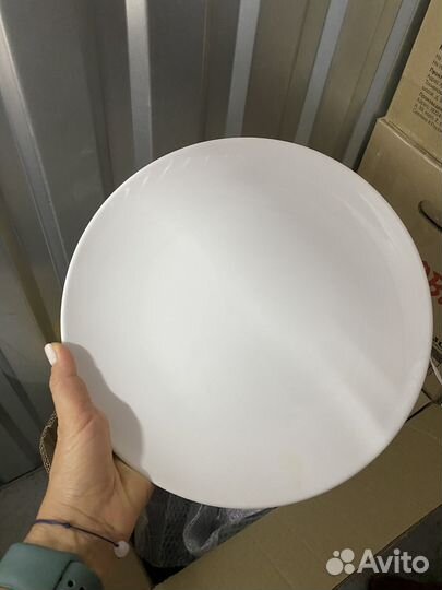 Тарелка Kuntswerk D25,5 белая