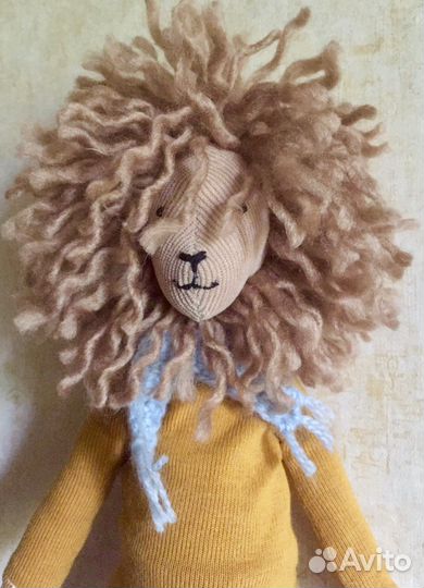 Игрушка мягкая - львенок