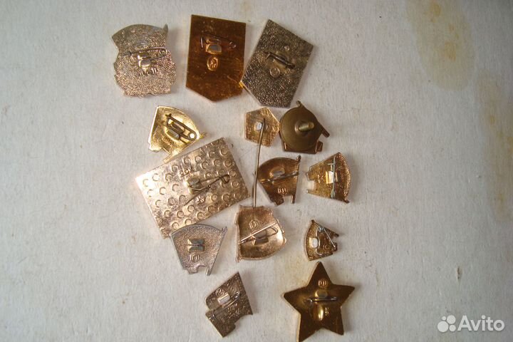 Значки СССР Ленин