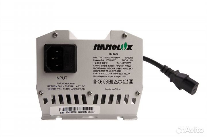 Эпра Nanolux TN 600W