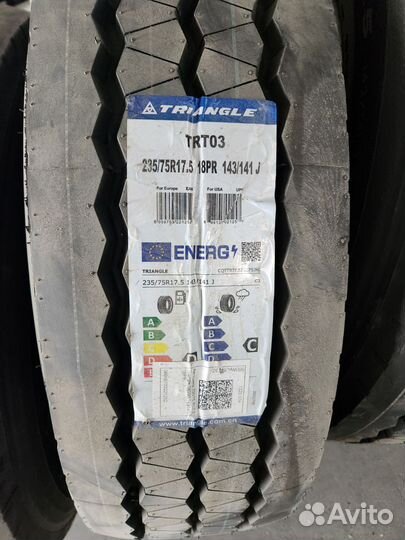 235/75 R17.5 Triangle TRT03 143J 18PR Прицепная