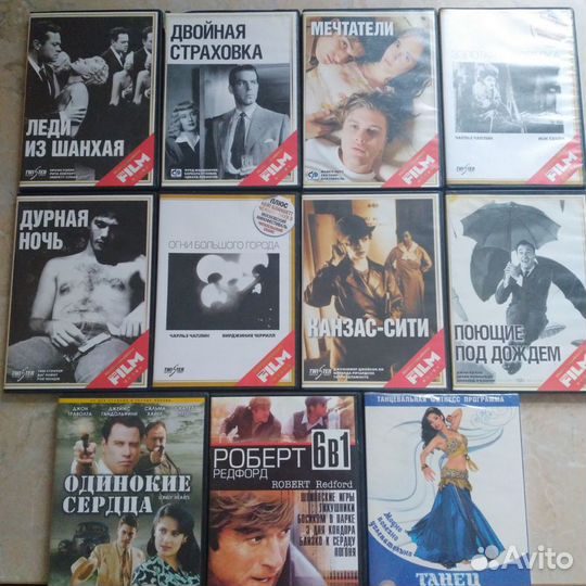 Коллекция фильмов на DVD (27шт.)