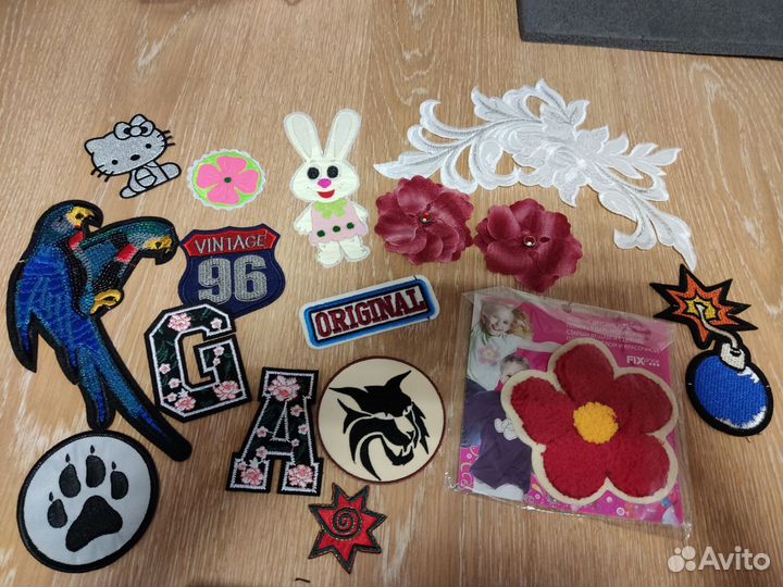 Наклейки, нашивки для одежды