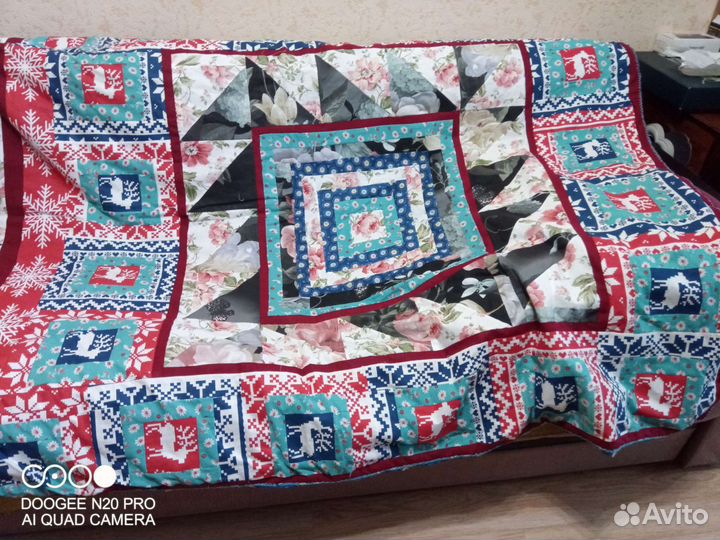 Одеяло самодельное