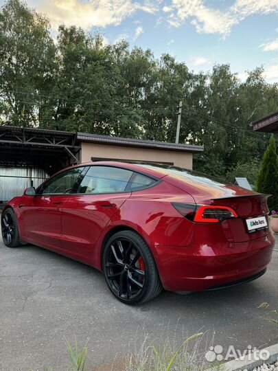 Tesla Model 3 450 л.с. AT, 2021, 49 000 км