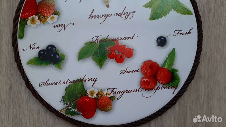 Подставка под горячее керамика дерево 2 шт. Бу