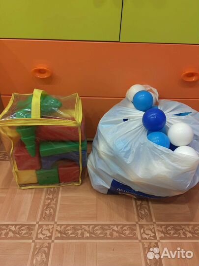 Шарики для сухого бассейна