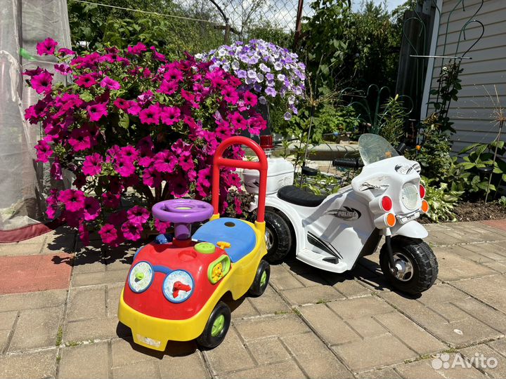 Машинка и беговел