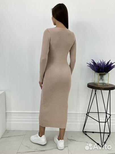 Платье теплое