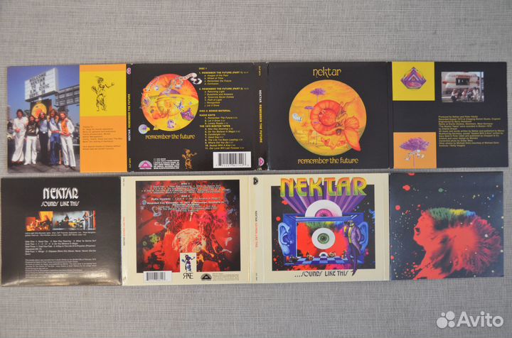 Nektar - Remember the future, Sounds like this 2CD